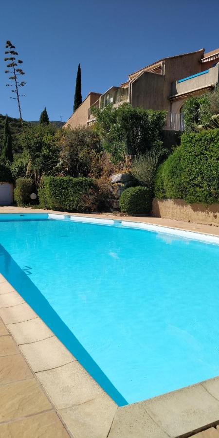 "Ti Sable" Agreable Studio Climatise, Jolie Vue Mer, Piscine A Cavalaire Sur Mer Golfe De St-Tropez Appartement Buitenkant foto