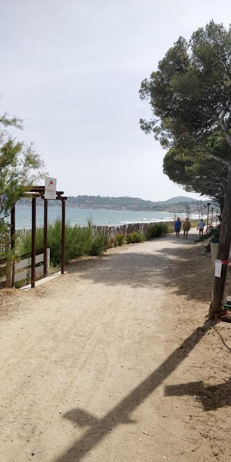 "Ti Sable" Agreable Studio Climatise, Jolie Vue Mer, Piscine A Cavalaire Sur Mer Golfe De St-Tropez Appartement Buitenkant foto